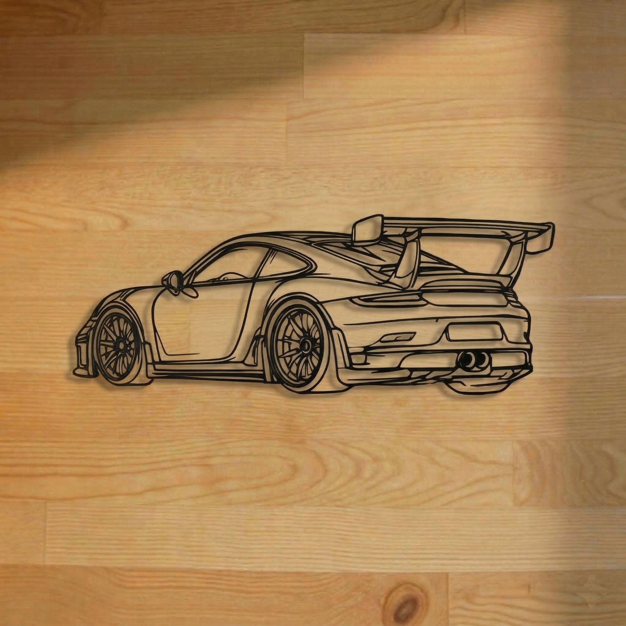 High-Downforce Supercar Decor