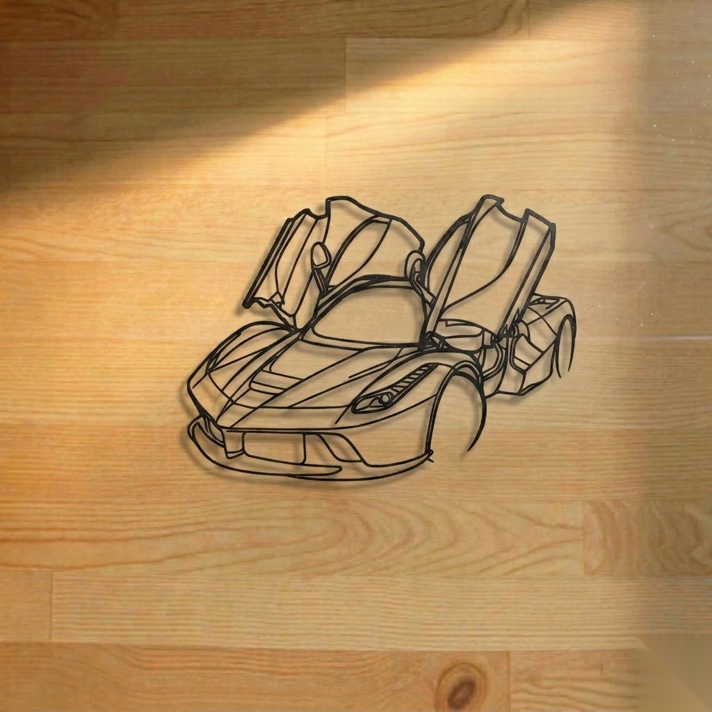 Butterfly Wings Supercar Art