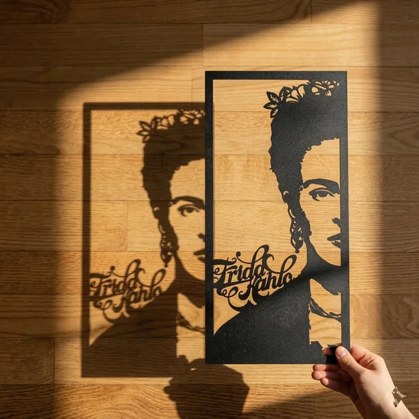 Frida Kahlo Shadow ArtFrida Kahlo Shadow Art
