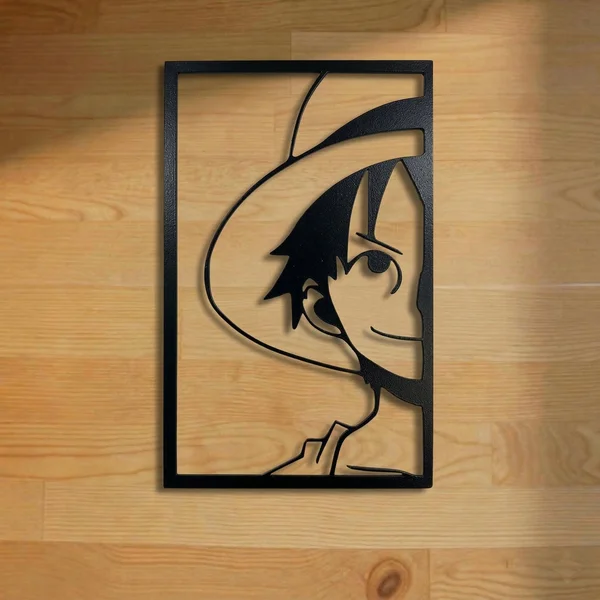 Monkey D. Luffy Half-Portrait Cutout